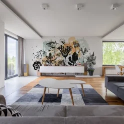 Acte Deco Papiers Peints Papier Peint Panoramique Fleurs Des Champs - 250x170 -Papiers peints Soldes papier peint panoramique fleurs des champs 250x170 3