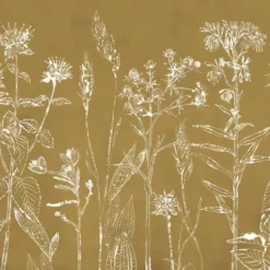 Art For The Home Papiers Peints Papier Peint Panoramique Fleurs Des Champs Kaki 280x300cm -Papiers peints Soldes papier peint panoramique fleurs des champs kaki 280x300cm 1