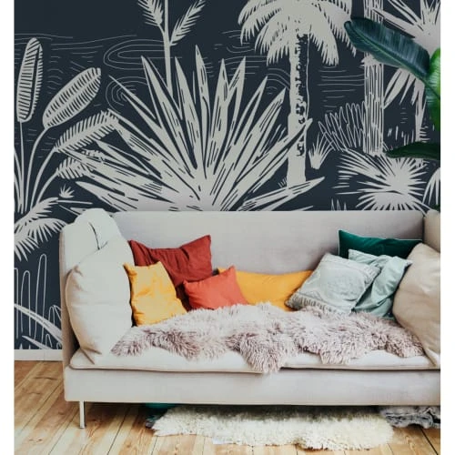 Acte Deco Papiers Peints Papier Peint Panoramique Forêt Des Tropiques - 250x425 3 Acte Deco Papiers Peints Papier Peint Panoramique Forêt Des Tropiques - 250x425