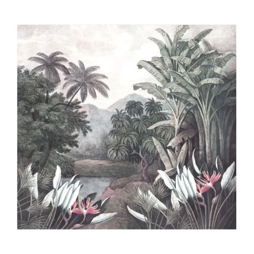 Art For The Home Papiers Peints Papier Peint Panoramique Forêt Tropicale Multicolore 280x300cm 4 Art For The Home Papiers Peints Papier Peint Panoramique Forêt Tropicale Multicolore 280x300cm – Image 2