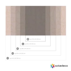 Acte Deco Papiers Peints Papier Peint Panoramique Fragments - 250x340 -Papiers peints Soldes papier peint panoramique fragments 250x340 16