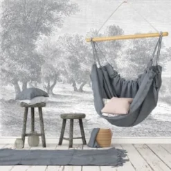 Ciment Factory Papiers Peints Papier Peint Panoramique Gravure Les Oliviers 390x270cm -Papiers peints Soldes papier peint panoramique gravure les oliviers 390x270cm 11