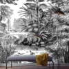 Ciment Factory Papiers Peints Papier Peint Panoramique Gravure Tropiques 270x195cm -Papiers peints Soldes papier peint panoramique gravure tropiques 270x195cm