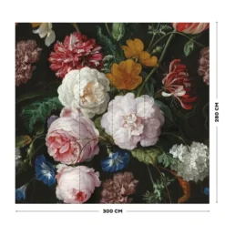 Art For The Home Papiers Peints Papier Peint Panoramique Intissé Fleurs Eloïse 300x280cm -Papiers peints Soldes papier peint panoramique intisse fleurs eloise 300x280cm 3