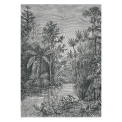 Art For The Home Papiers Peints Papier Peint Panoramique Intissé Jungle Gris 200x280cm 9 Art For The Home Papiers Peints Papier Peint Panoramique Intissé Jungle Gris 200x280cm -Papiers peints Soldes papier peint panoramique intisse jungle gris 200x280cm 1