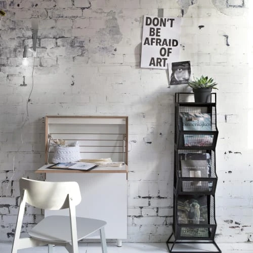 VtWonen Papiers Peints Papier Peint Panoramique Intissé Mur Briques Loft Blanc 300x300cm 5 VtWonen Papiers Peints Papier Peint Panoramique Intissé Mur Briques Loft Blanc 300x300cm – Image 3