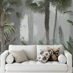 Yeda Design Papiers Peints Papier Peint Panoramique Jungle Noyée Dans La Brume 425x260cm 7 Yeda Design Papiers Peints Papier Peint Panoramique Jungle Noyée Dans La Brume 425x260cm -Papiers peints Soldes papier peint panoramique jungle noyee dans la brume 425x260cm 1