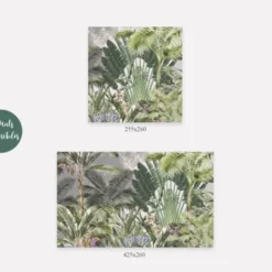 Yeda Design Papiers Peints Papier Peint Panoramique Jungle Paysage Botanique 425x260cm 8 Yeda Design Papiers Peints Papier Peint Panoramique Jungle Paysage Botanique 425x260cm -Papiers peints Soldes papier peint panoramique jungle paysage botanique 425x260cm 2