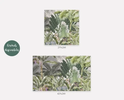Yeda Design Papiers Peints Papier Peint Panoramique Jungle Paysage Botanique 425x260cm 5 Yeda Design Papiers Peints Papier Peint Panoramique Jungle Paysage Botanique 425x260cm – Image 3