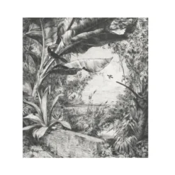 Art For The Home Papiers Peints Papier Peint Panoramique Jungle Sauvage Noir Blanc 280x250cm 10 Art For The Home Papiers Peints Papier Peint Panoramique Jungle Sauvage Noir Blanc 280x250cm -Papiers peints Soldes papier peint panoramique jungle sauvage noir blanc 280x250cm 2