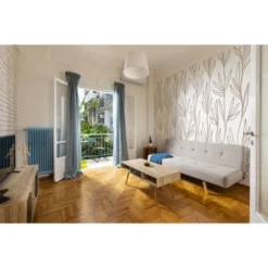 Acte Deco Papiers Peints Papier Peint Panoramique Leaves - 250x255 -Papiers peints Soldes papier peint panoramique leaves 250x255 2