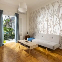 Acte Deco Papiers Peints Papier Peint Panoramique Leaves - 250x425