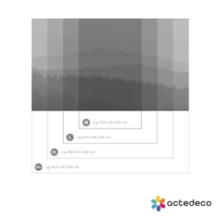 Acte Deco Papiers Peints Papier Peint Panoramique Low Mountains - 250x425 -Papiers peints Soldes papier peint panoramique low mountains 250x425 6