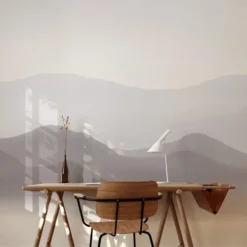 Acte Deco Papiers Peints Papier Peint Panoramique Misty Mountains - 250x255