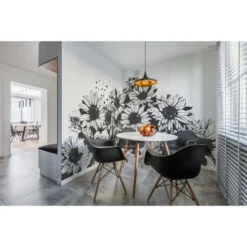 Acte Deco Papiers Peints Papier Peint Panoramique Tournesol - 250x170 -Papiers peints Soldes papier peint panoramique tournesol 250x170 8