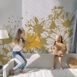 Acte Deco Papiers Peints Papier Peint Panoramique Tournesol - 250x340