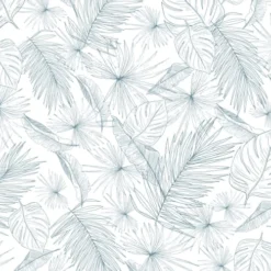 99Déco Papiers Peints Papier Peint Panoramique Végétal Bleu 336x270cm 10 99Déco Papiers Peints Papier Peint Panoramique Végétal Bleu 336x270cm -Papiers peints Soldes papier peint panoramique vegetal bleu 336x270cm 3