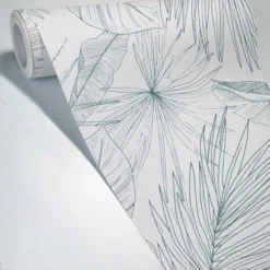 99Déco Papiers Peints Papier Peint Panoramique Végétal Bleu 336x270cm 11 99Déco Papiers Peints Papier Peint Panoramique Végétal Bleu 336x270cm -Papiers peints Soldes papier peint panoramique vegetal bleu 336x270cm 4