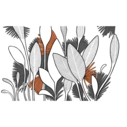 Acte Deco Papiers Peints Papier Peint Panoramique Végétal V2 - 250x425 -Papiers peints Soldes papier peint panoramique vegetal v2 250x425 3