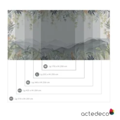 Acte Deco Papiers Peints Papier Peint Panoramique Vue Sur La Savane - 250x255 -Papiers peints Soldes papier peint panoramique vue sur la savane 250x255 4