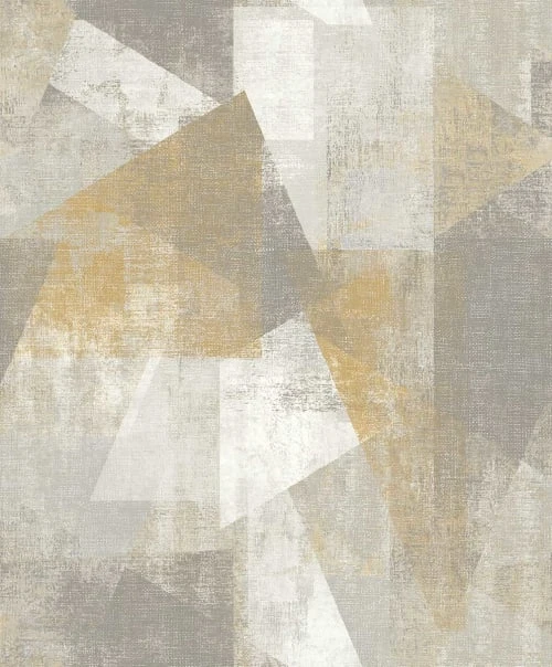 Hexoa Papiers Peints Papier Peint Rouleau Perspective Géométrique Jaune 53x1000cm 4 Hexoa Papiers Peints Papier Peint Rouleau Perspective Géométrique Jaune 53x1000cm – Image 2