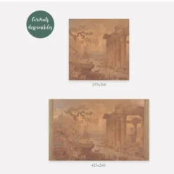 Yeda Design Papiers Peints Papier Peint Ruines Antiques 255x260 -Papiers peints Soldes papier peint ruines antiques 255x260 3