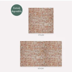 Yeda Design Papiers Peints Papier Peint Terra Cota Bricks 255x260 -Papiers peints Soldes papier peint terra cota bricks 255x260 3