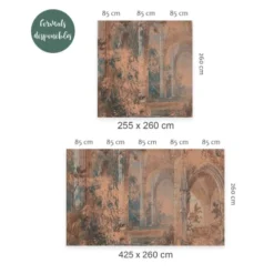 Yeda Design Papiers Peints Papier Peint Vintage Arches 255x260 -Papiers peints Soldes papier peint vintage arches 255x260 3