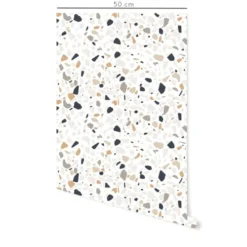 Decochic Papiers Peints Papier Peint Vinyle Adhésif Mosaïque Multicolor 50x300 Cm -Papiers peints Soldes papier peint vinyle adhesif mosaique multicolor 50x300 cm 1