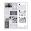 The Home Deco Factory Cadres Et Albums Photos Pêle-mêle Design Blanc 11 Photos -Papiers peints Soldes pele mele design blanc 11 photos