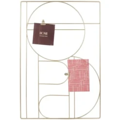 Maisons Du Monde Pêle-mêle Photos Pêle-mêle En Métal Doré 38x55