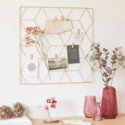 Papiers peints Soldes -Papiers peints Soldes pele mele en metal dore 60x60 1000 7 7 184015 2