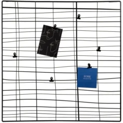 Maisons Du Monde Pêle-mêle Photos Pêle-mêle En Métal Noir 60x60