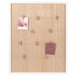 Maisons Du Monde Pêle-mêle Photos Pêle-mêle Lumineux En Pin 40x50