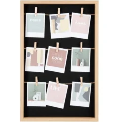 Maisons Du Monde Pêle-mêle Photos Pêle-mêle Noir Et Beige 30x45